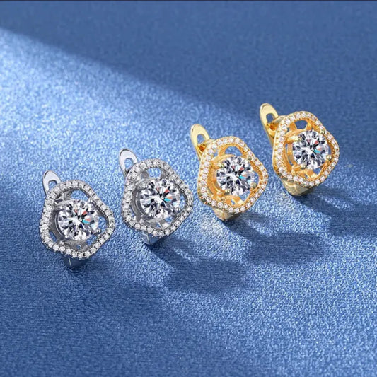 Diamond Bell Earring